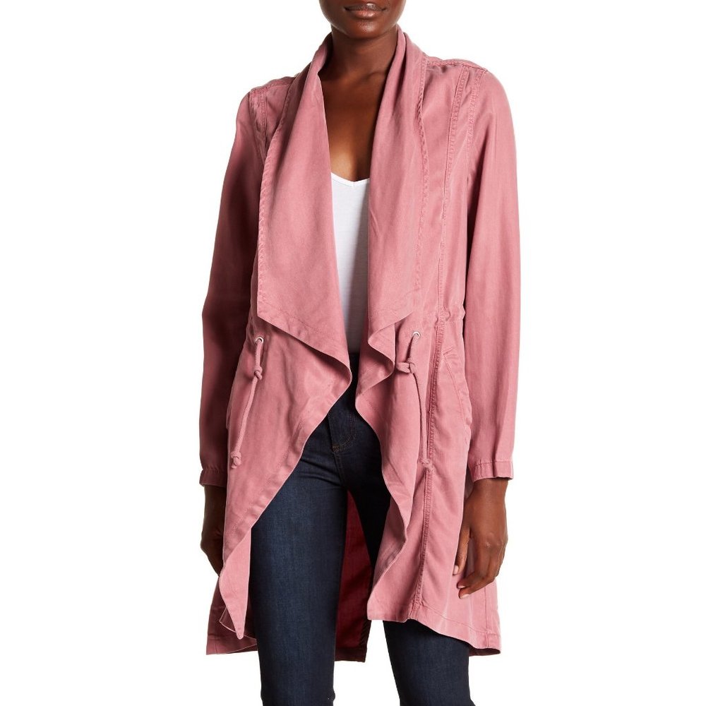 Max Jeans Drape Front Jacket